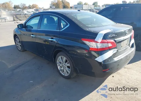 2015 Nissan Sentra Sl from USA, damaged, VIN 3N1AB7AP2FY224729